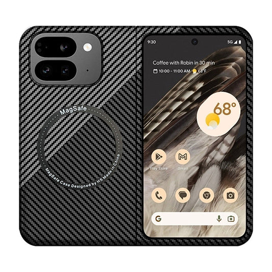 CarbonShield Google Pixel 9 Pro Fold Case with Magnetic Armor & Camera Lens Guard