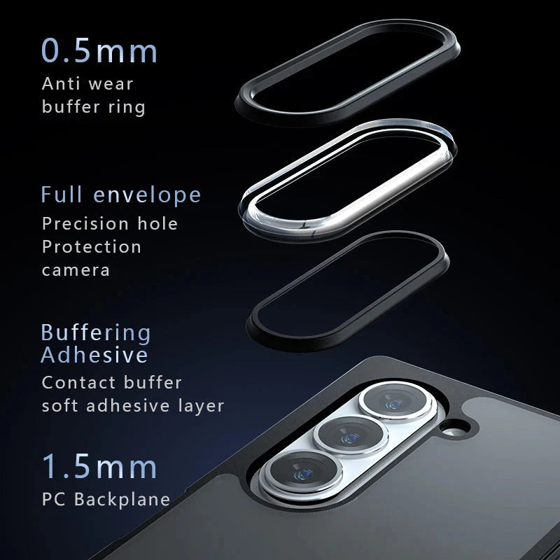 Magnetic Frosted Matte Case Z Fold 6