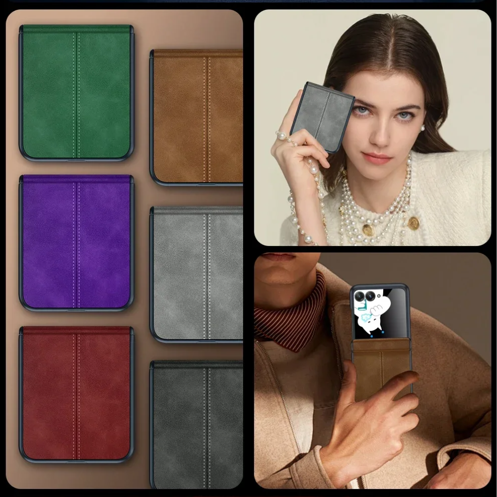 EliteShield™ Leather Case for Motorola Razr Series