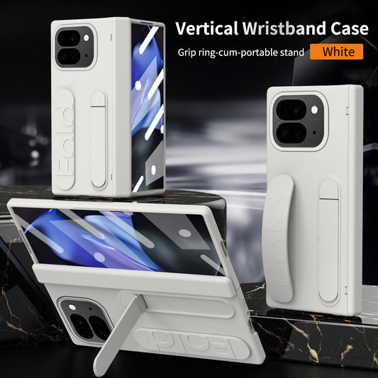 VelvetGuard Pixel 10, 9 Pro Fold Case with Luxe Strap, Camera & Screen Armor