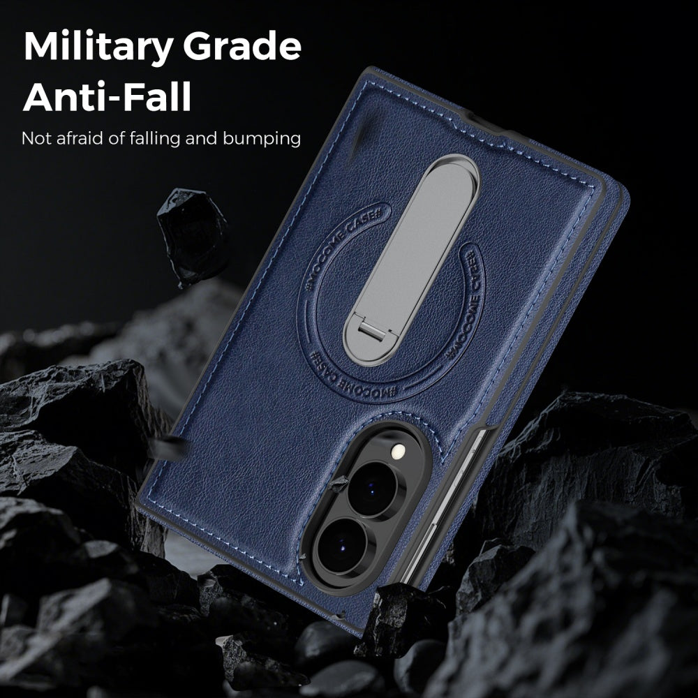 OrbitLux™ Leather 360° Magnetic Stand Z Fold Series Case