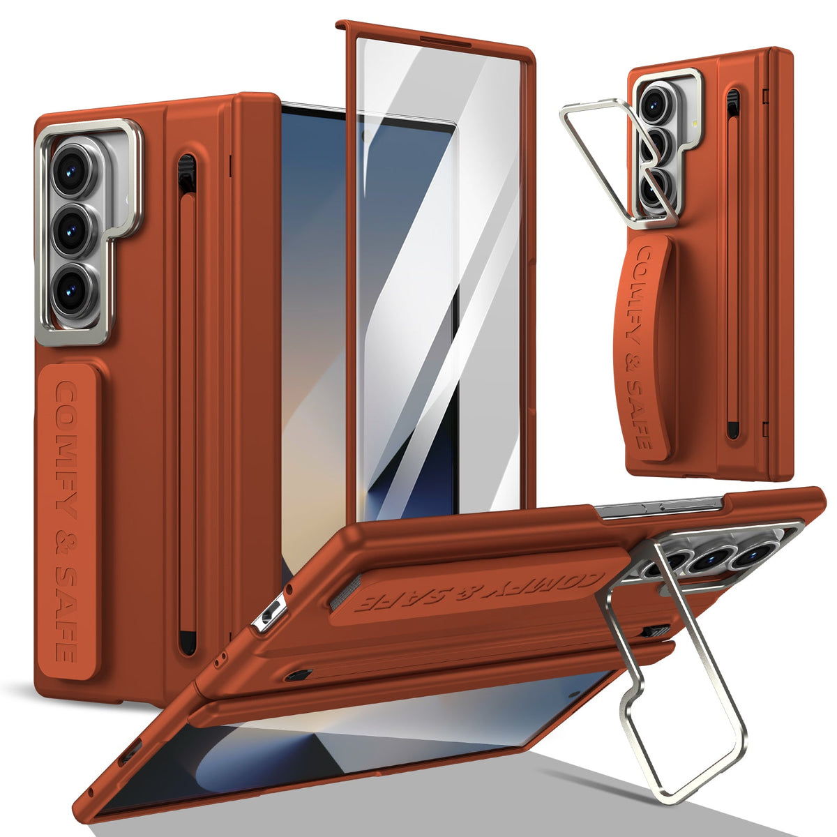 NobleFold™ Luxury Leather S Pen Z Fold Series Case