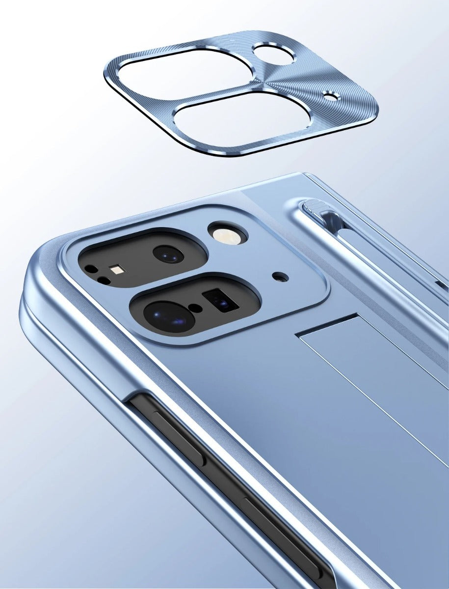 FlexGuard Google Pixel 10, 9 Pro Fold Case with Stylus Slot & Bracket Stand