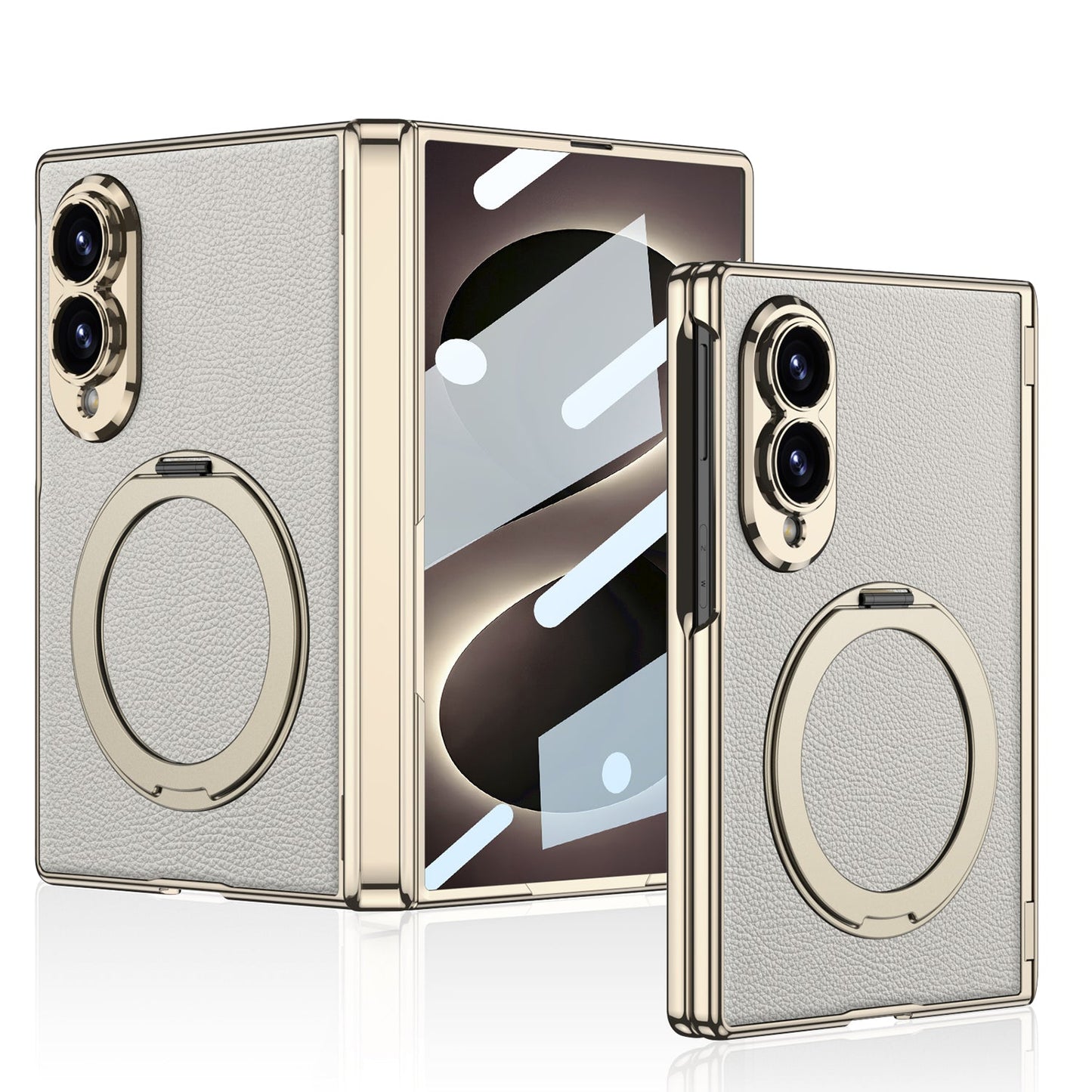 RoyalAura™ Leather MagSafe Case for Samsung Galaxy Z Fold 8, 8 Ultra, 7 Series