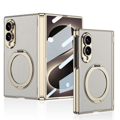 RoyalAura™ Leather MagSafe Case for Samsung Galaxy Z Fold 8, 8 Ultra, 7 Series