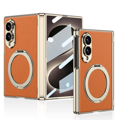 RoyalAura™ Leather MagSafe Case for Samsung Galaxy Z Fold 8, 8 Ultra, 7 Series