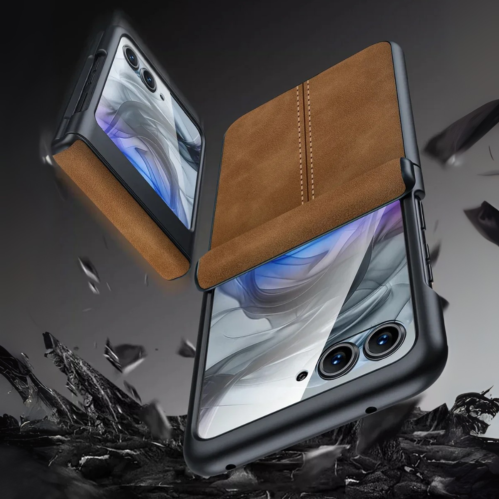 EliteShield™ Leather Case for Motorola Razr Series