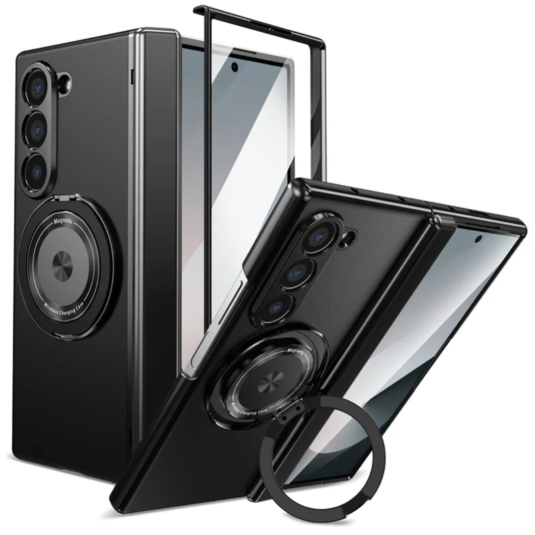 RingArmor Galaxy Z Fold 7, 6, 5 & 4 Magnetic 360° Case with Hinge Protection