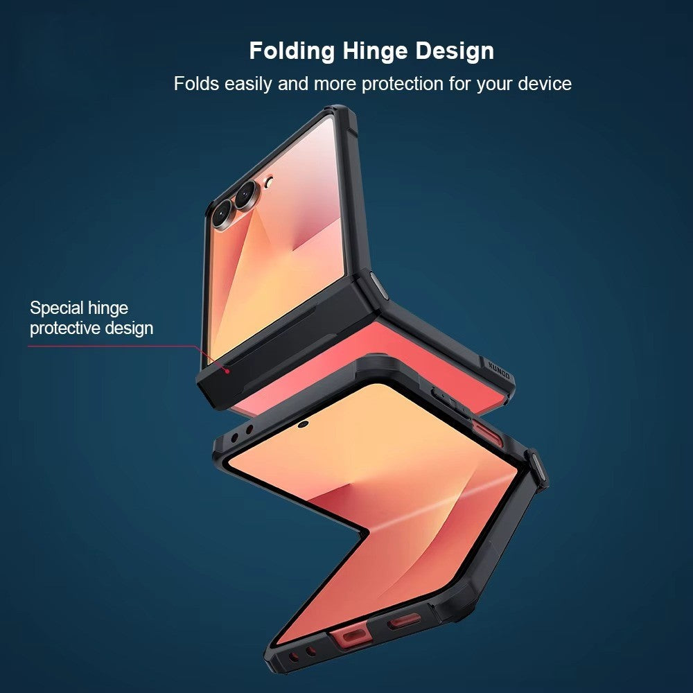 AirCushion Clear Galaxy Z Flip 7, 6, 5 & 4 Ultra-Slim Shockproof Case