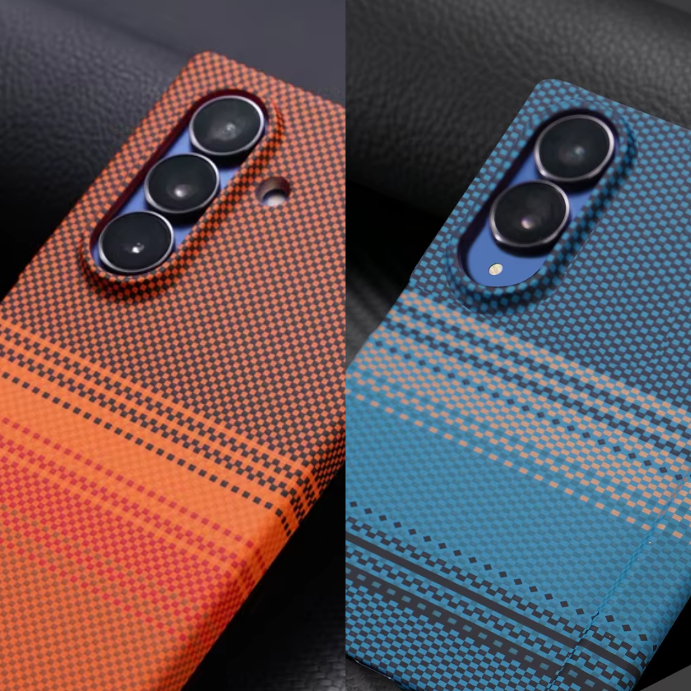 AeroHinge™ Kevlar Texture MagSafe Case for Samsung Galaxy Z Fold 8, 7, 6 Series