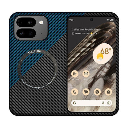 CarbonShield Google Pixel 9 Pro Fold Case with Magnetic Armor & Camera Lens Guard
