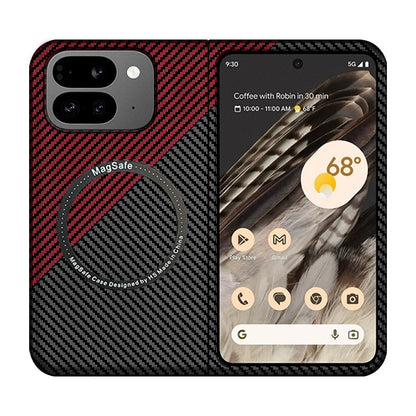 CarbonShield Google Pixel 9 Pro Fold Case with Magnetic Armor & Camera Lens Guard