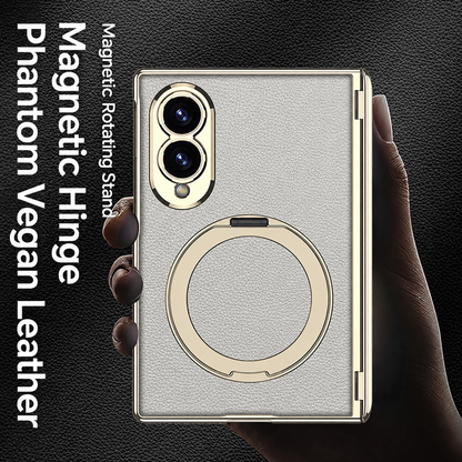 RoyalAura™ Leather MagSafe Case for Samsung Galaxy Z Fold 8, 8 Ultra, 7 Series