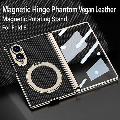 RoyalAura™ Leather MagSafe Case for Samsung Galaxy Z Fold 8, 8 Ultra, 7 Series