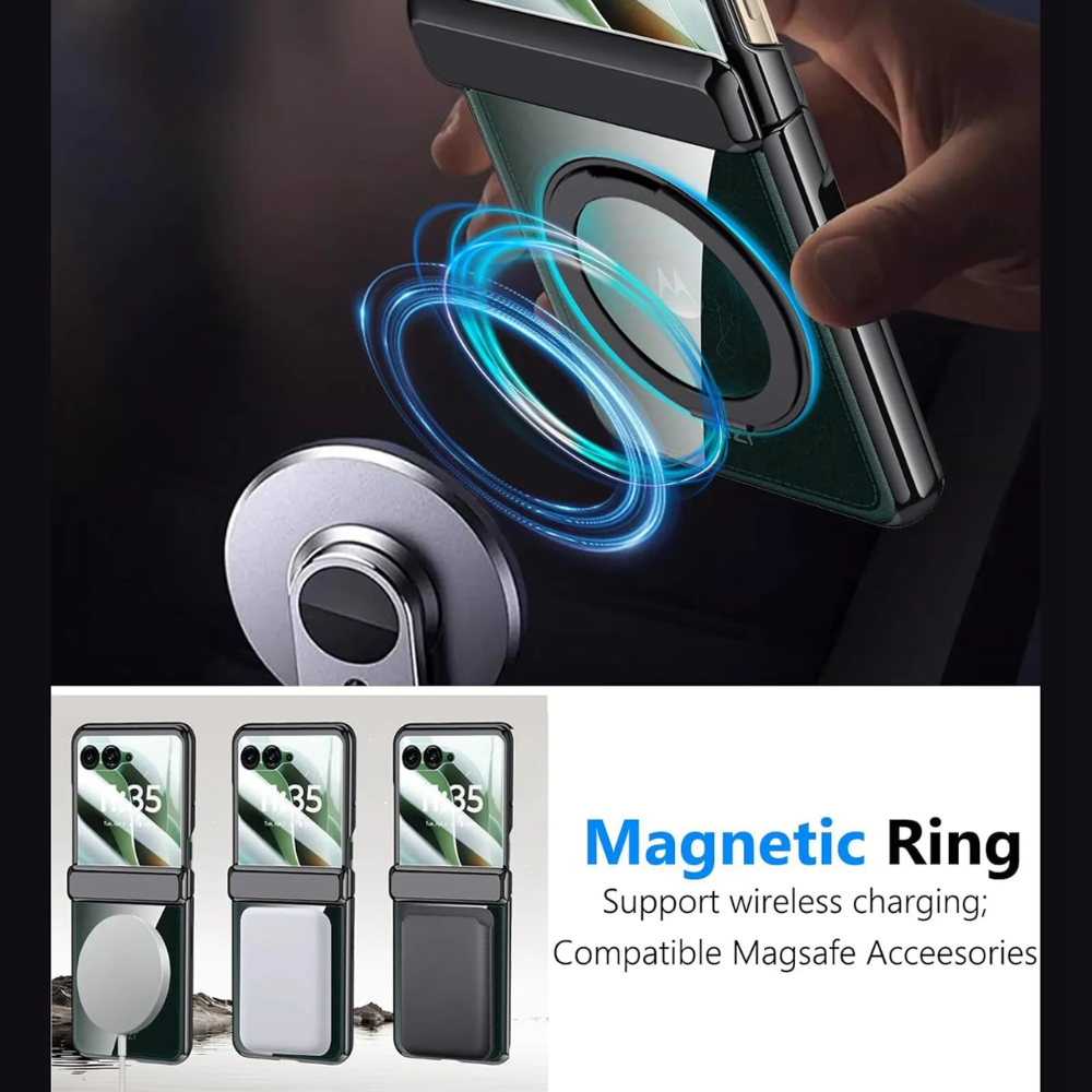 ClearShield Razr – Transparent Ring MagSafe Armor