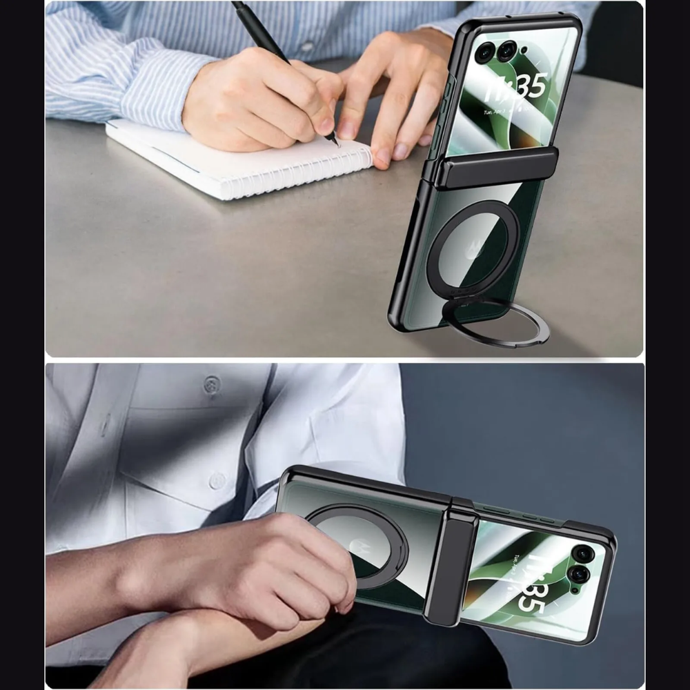 ClearShield Razr – Transparent Ring MagSafe Armor