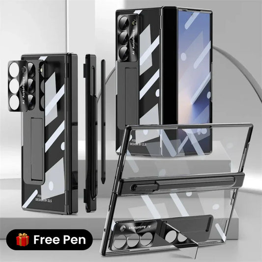 CrystalStand™ Transparent Kickstand Case for Samsung Galaxy Z Fold Series