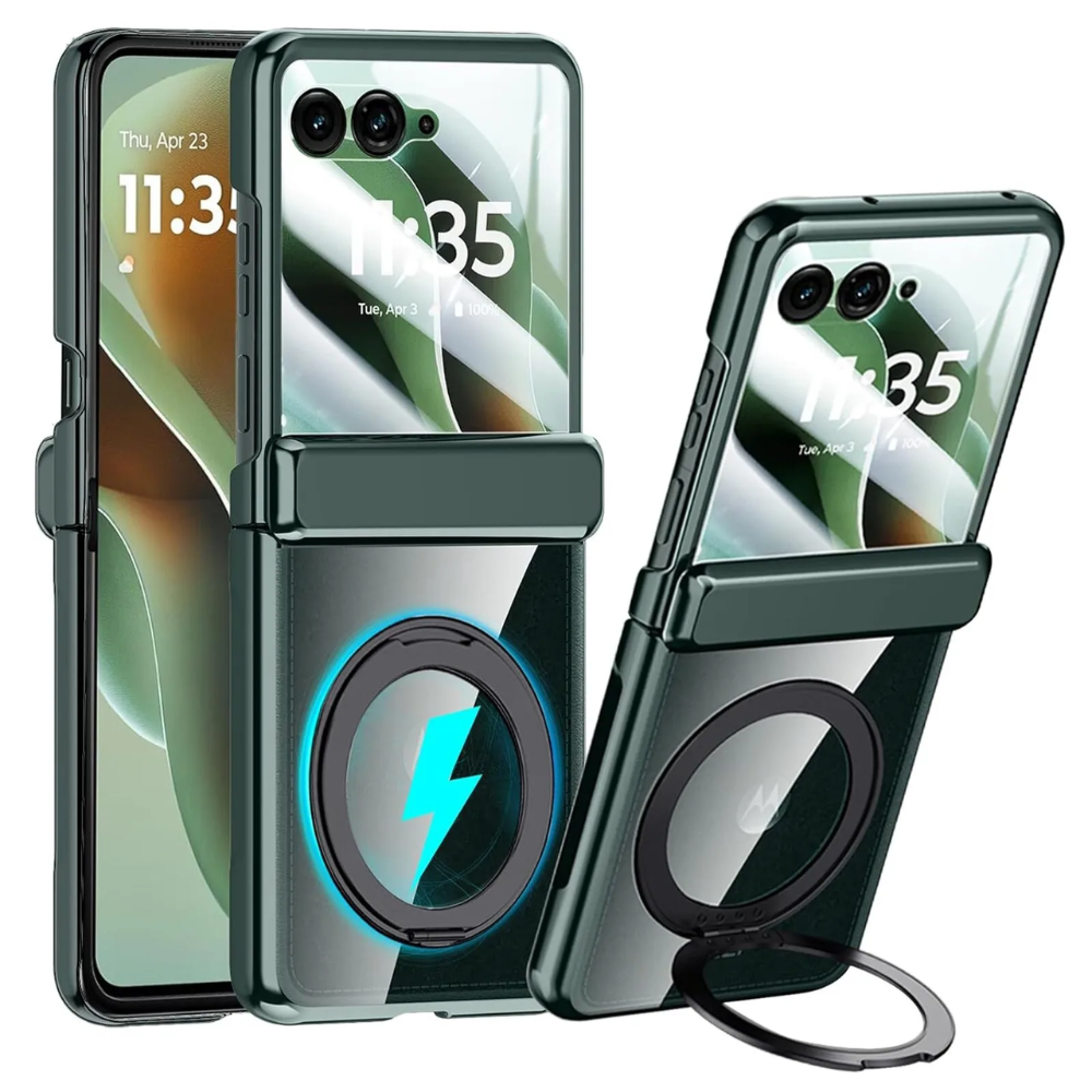 ClearShield Razr – Transparent Ring MagSafe Armor