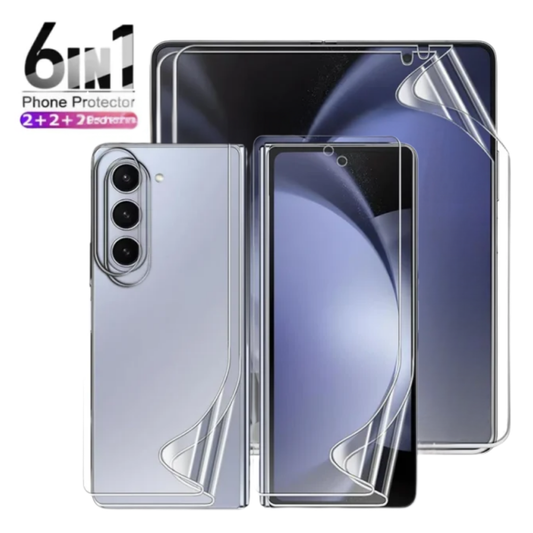 2 Screen Protector + 2 Back Cover Film