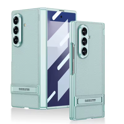 LuxeGuard™ Leather Stand Case for Samsung Galaxy Z Fold 7