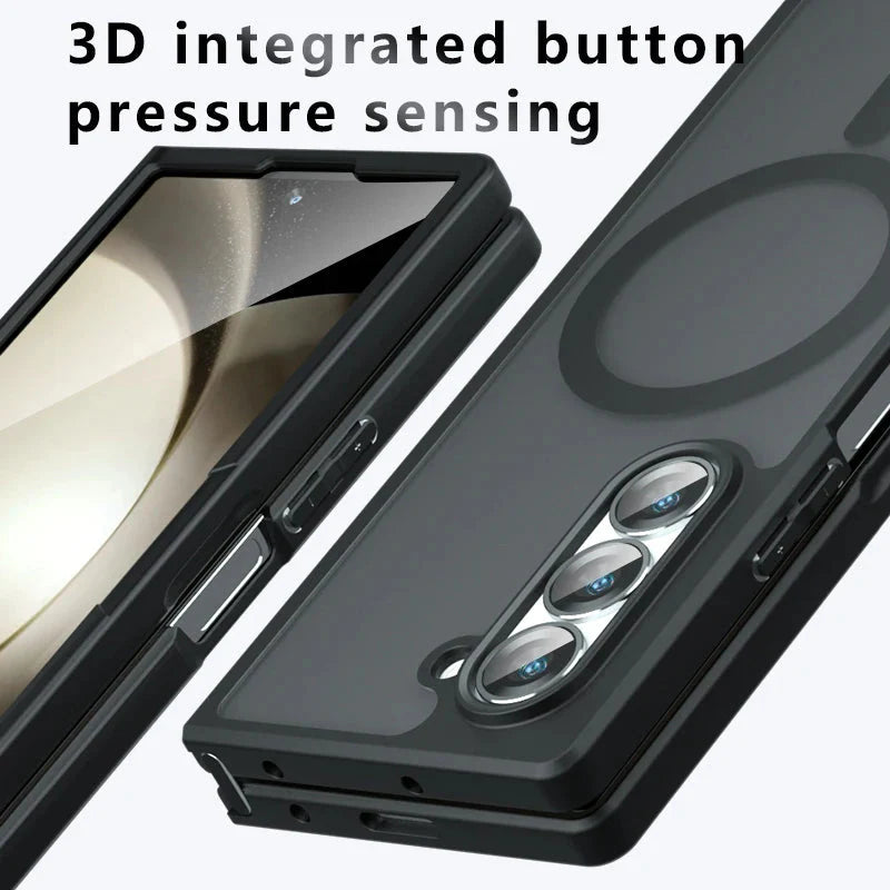 Magnetic Frosted Matte Case Z Fold 6