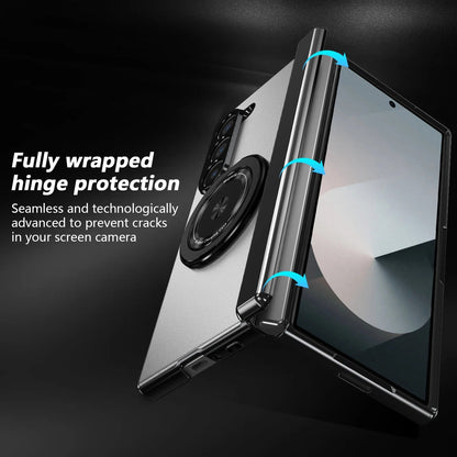 RingArmor Galaxy Z Fold 7, 6, 5 & 4 Magnetic 360° Case with Hinge Protection