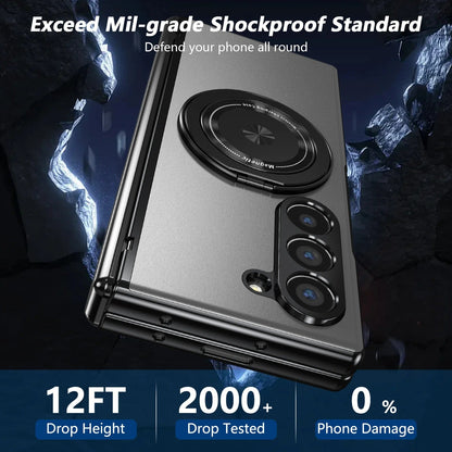 RingArmor Galaxy Z Fold 7, 6, 5 & 4 Magnetic 360° Case with Hinge Protection