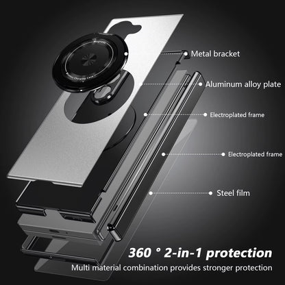 RingArmor Galaxy Z Fold 7, 6, 5 & 4 Magnetic 360° Case with Hinge Protection
