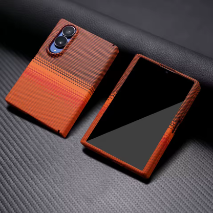 AeroHinge™ Kevlar Texture MagSafe Case for Samsung Galaxy Z Fold 8, 7, 6 Series