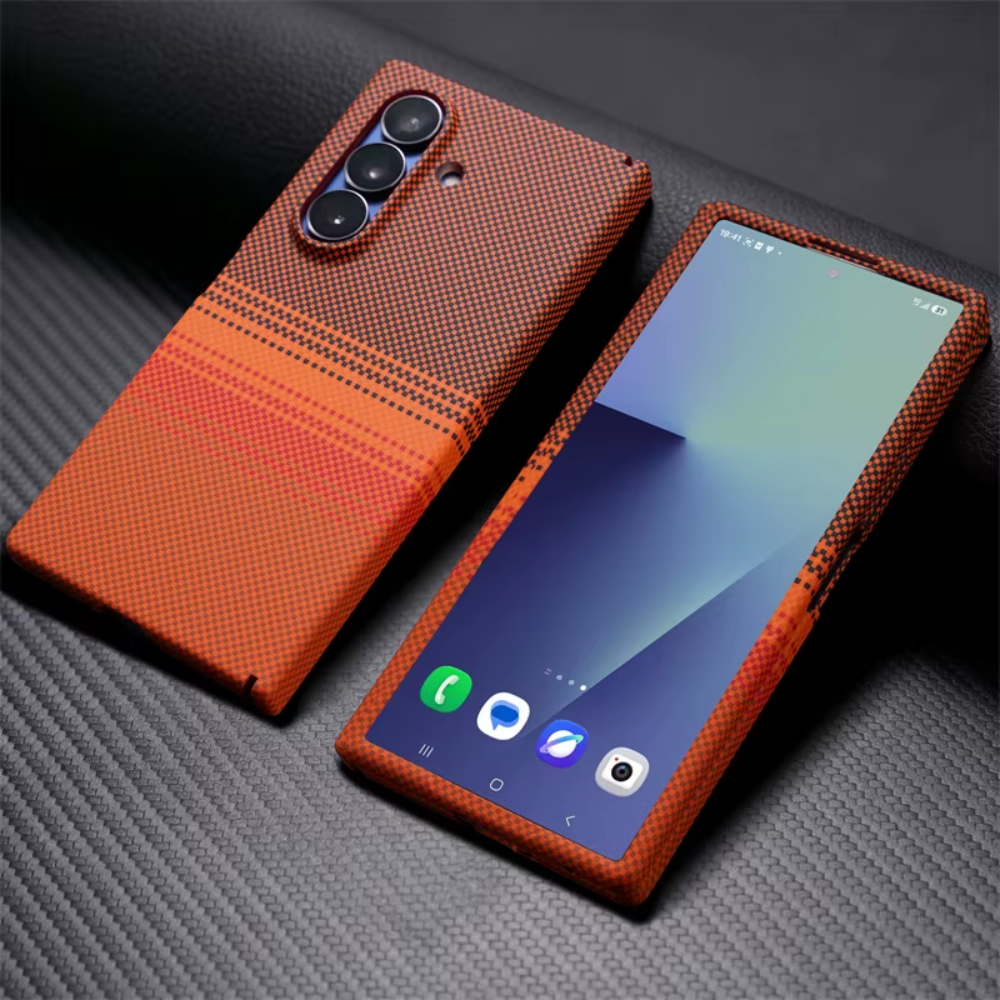 AeroHinge™ Kevlar Texture MagSafe Case for Samsung Galaxy Z Fold 8, 7, 6 Series