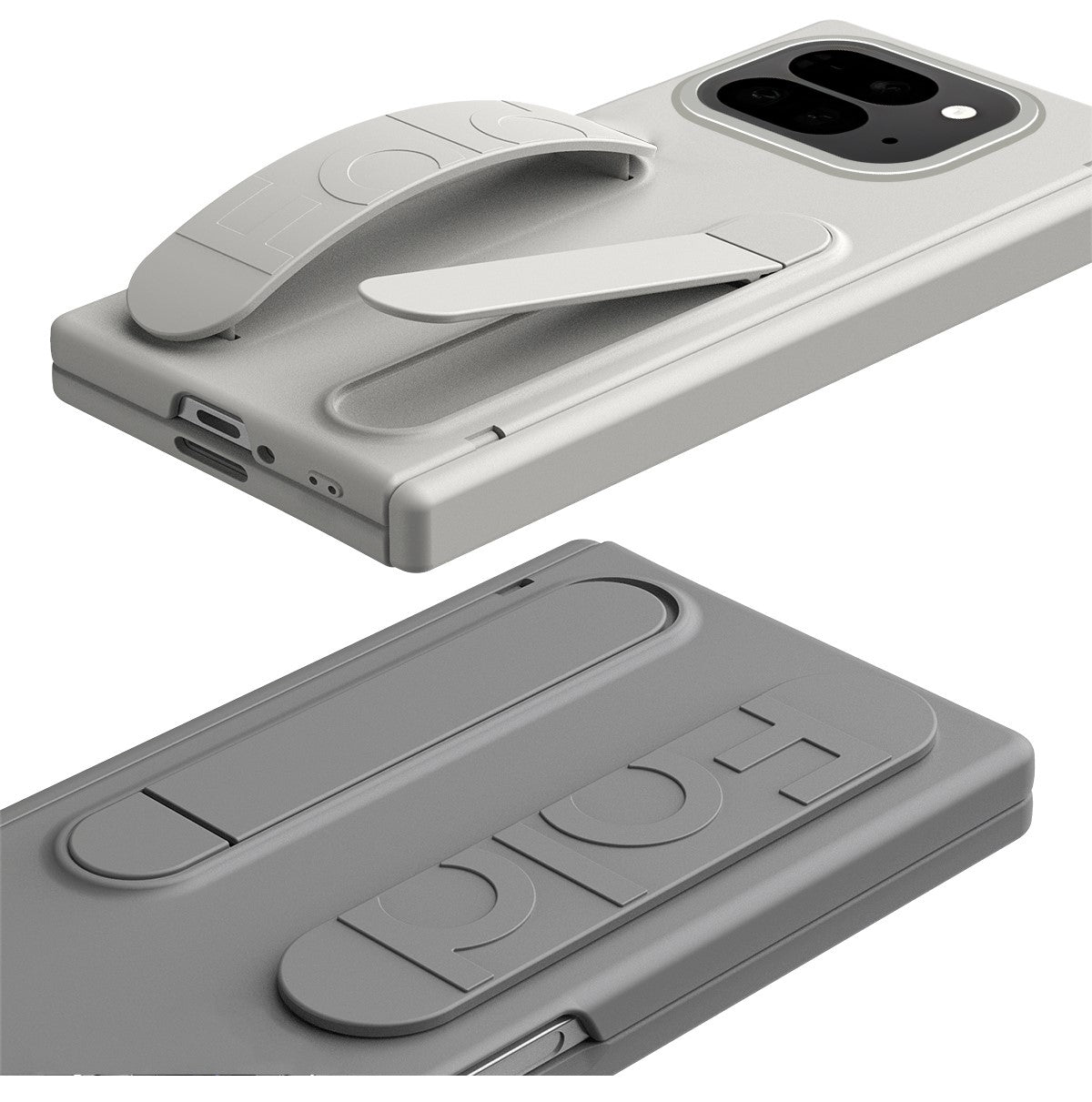 VelvetGuard Pixel 10, 9 Pro Fold Case with Luxe Strap, Camera & Screen Armor