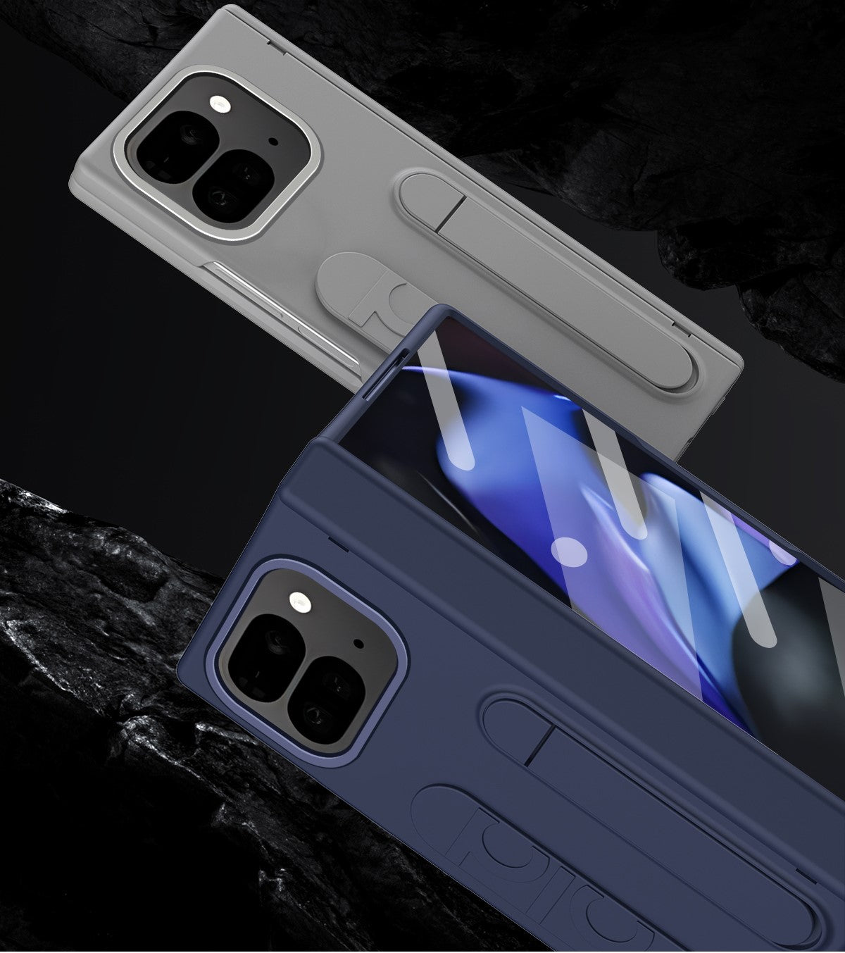 VelvetGuard Pixel 10, 9 Pro Fold Case with Luxe Strap, Camera & Screen Armor