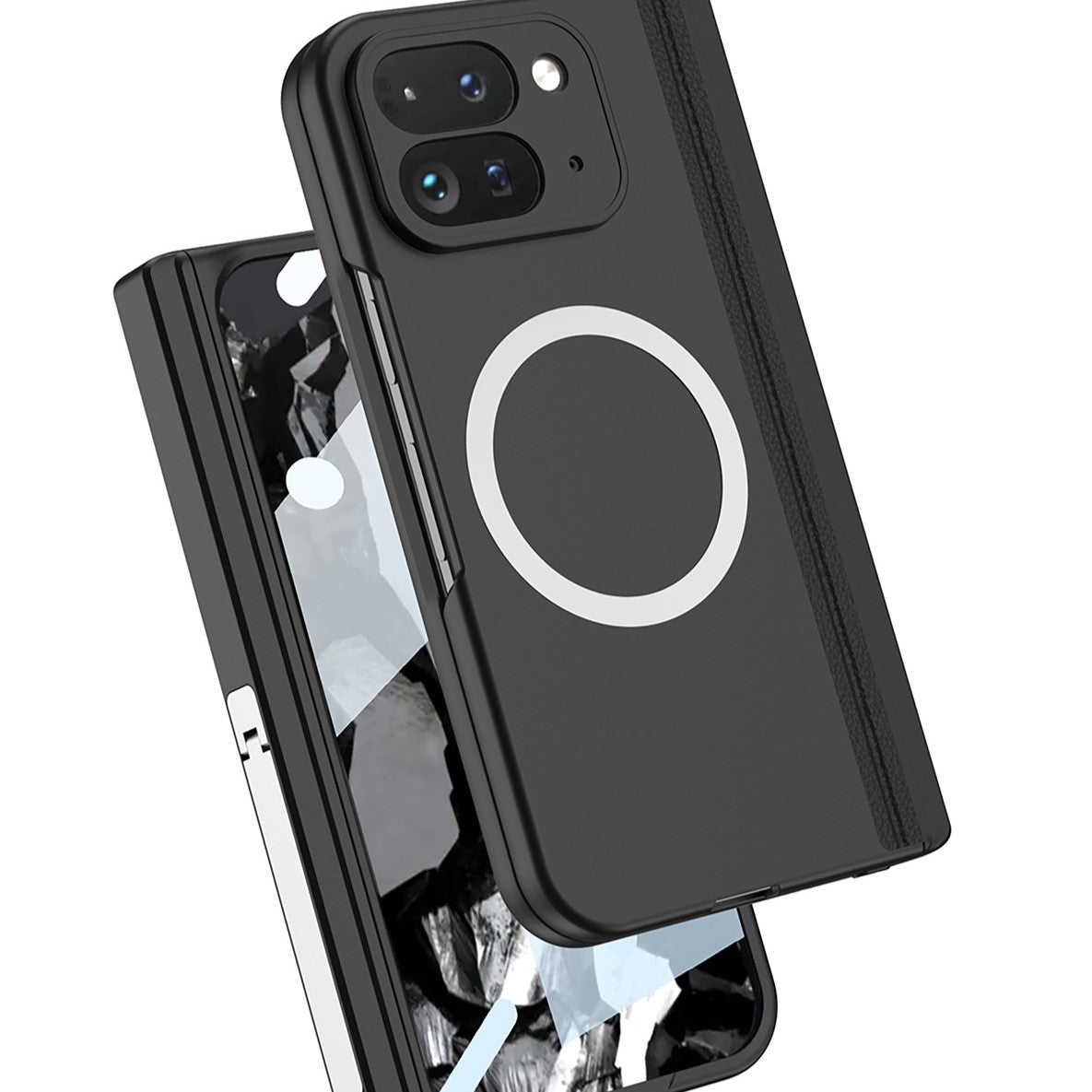 FoldShield MagSafe Google Pixel 9 Pro Fold Case with Kickstand & Hinge Armor