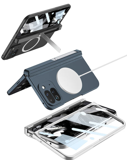 FoldShield MagSafe Google Pixel 9 Pro Fold Case with Kickstand & Hinge Armor