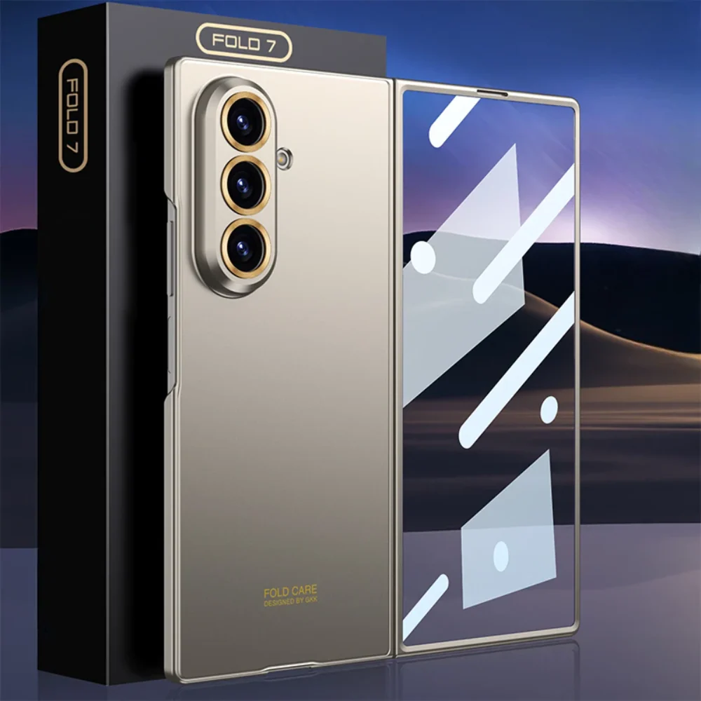 FeatherGuard™ 0.6mm Matte Shield with Camera Armor for Z Fold 7