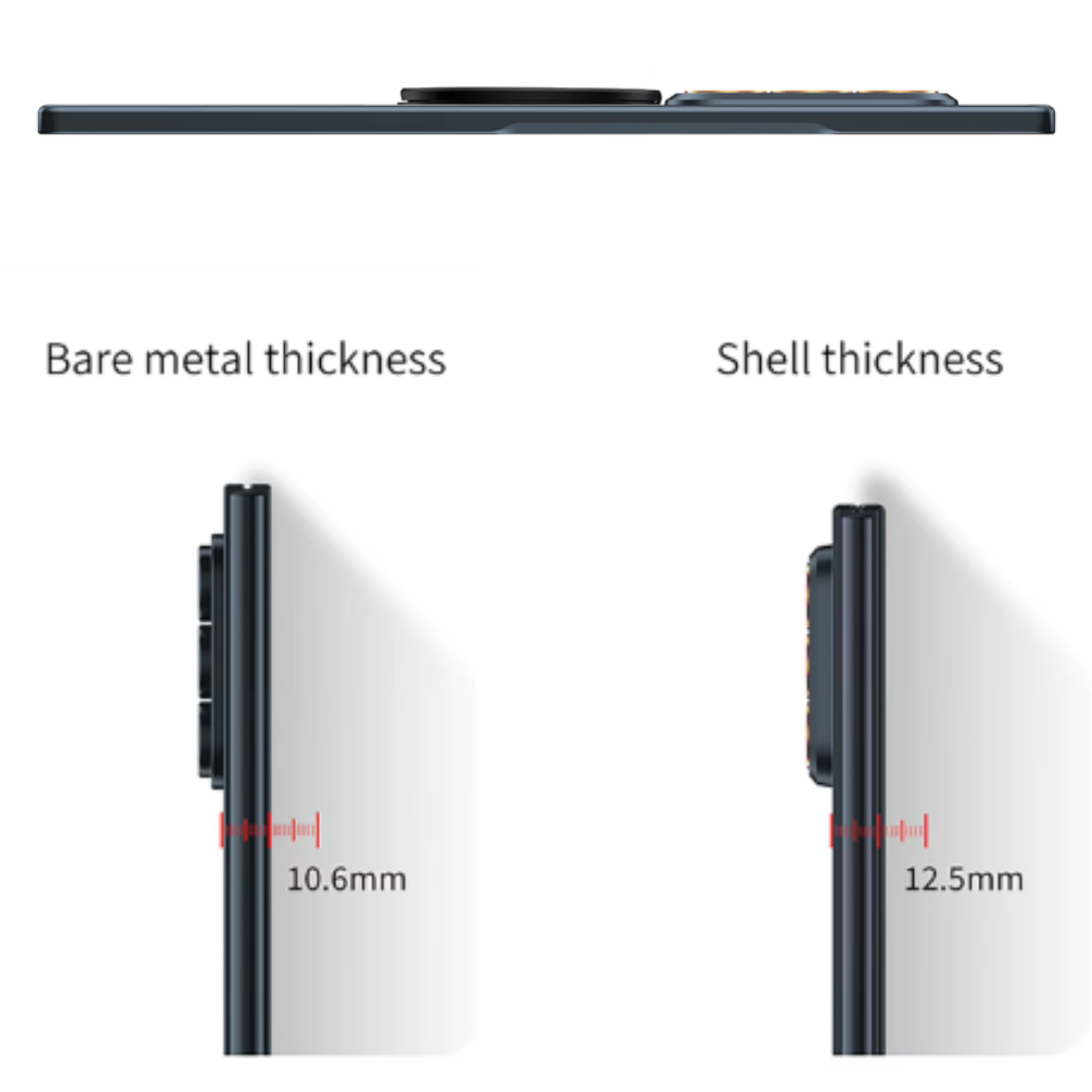 FeatherRing™ 0.6mm Matte Shield with Camera Armor for Z Fold 8, 7