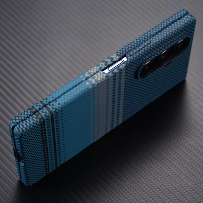 AeroHinge™ Kevlar Texture MagSafe Case for Samsung Galaxy Z Fold 8, 7, 6 Series