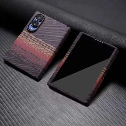 AeroHinge™ Kevlar Texture MagSafe Case for Samsung Galaxy Z Fold 8, 7, 6 Series
