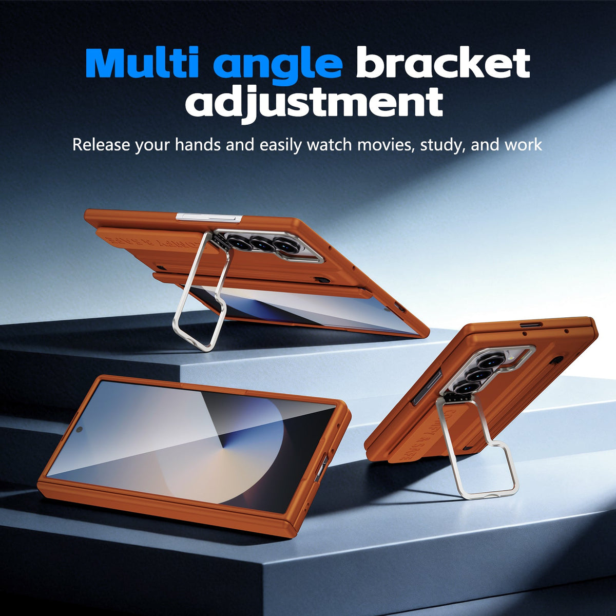 NobleFold™ Luxury Leather S Pen Z Fold Series Case