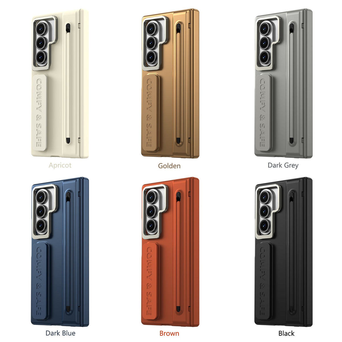 NobleFold™ Luxury Leather S Pen Z Fold Series Case