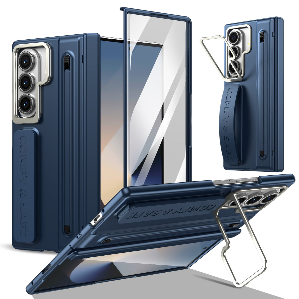 NobleFold™ Luxury Leather S Pen Z Fold Series Case