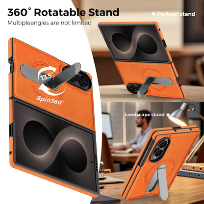 OrbitLux™ Leather 360° Magnetic Stand Z Fold Series Case