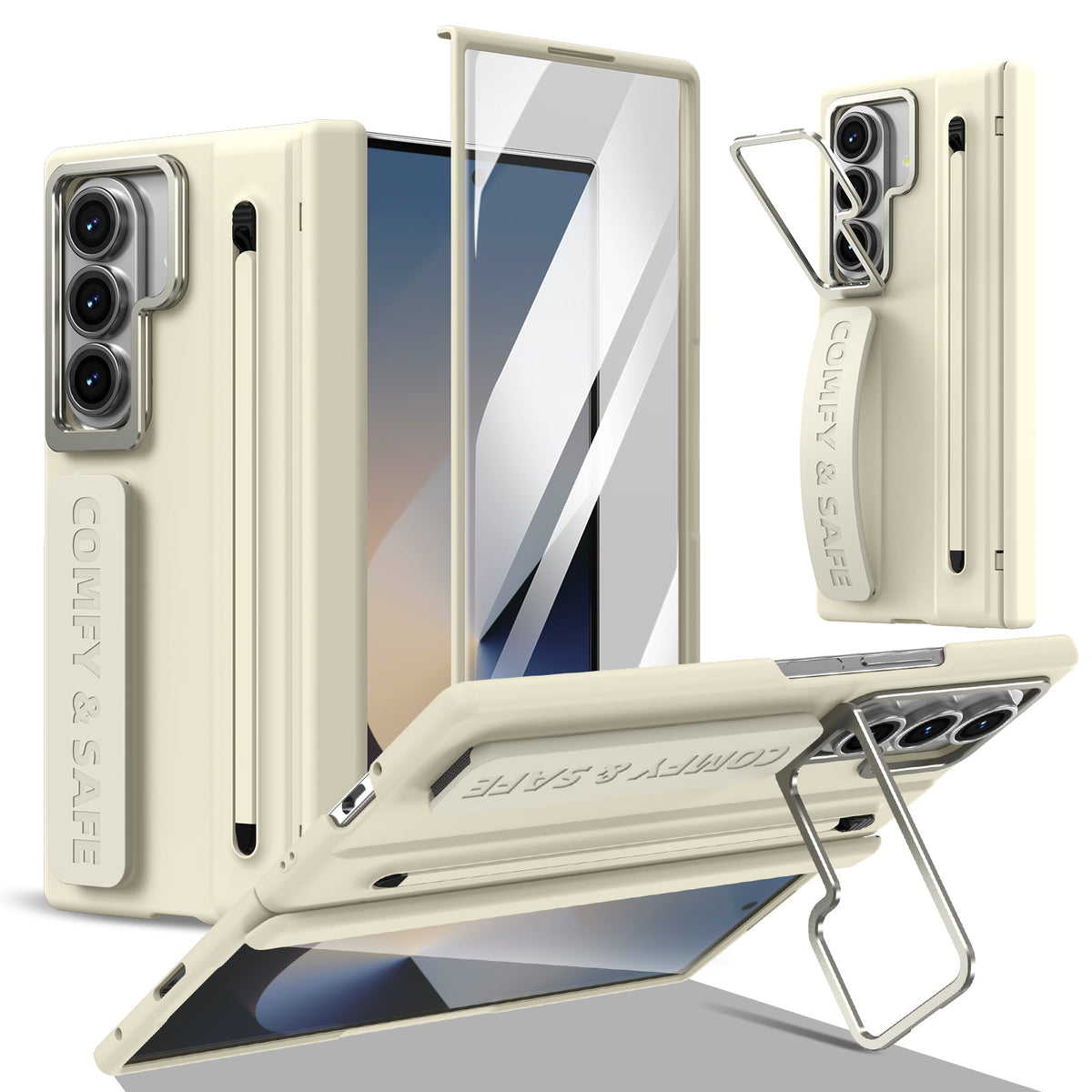 NobleFold™ Luxury Leather S Pen Z Fold Series Case