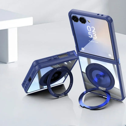 MagArmor Galaxy Z Flip 7 & 6 Magnetic Case with 360° Ring Stand