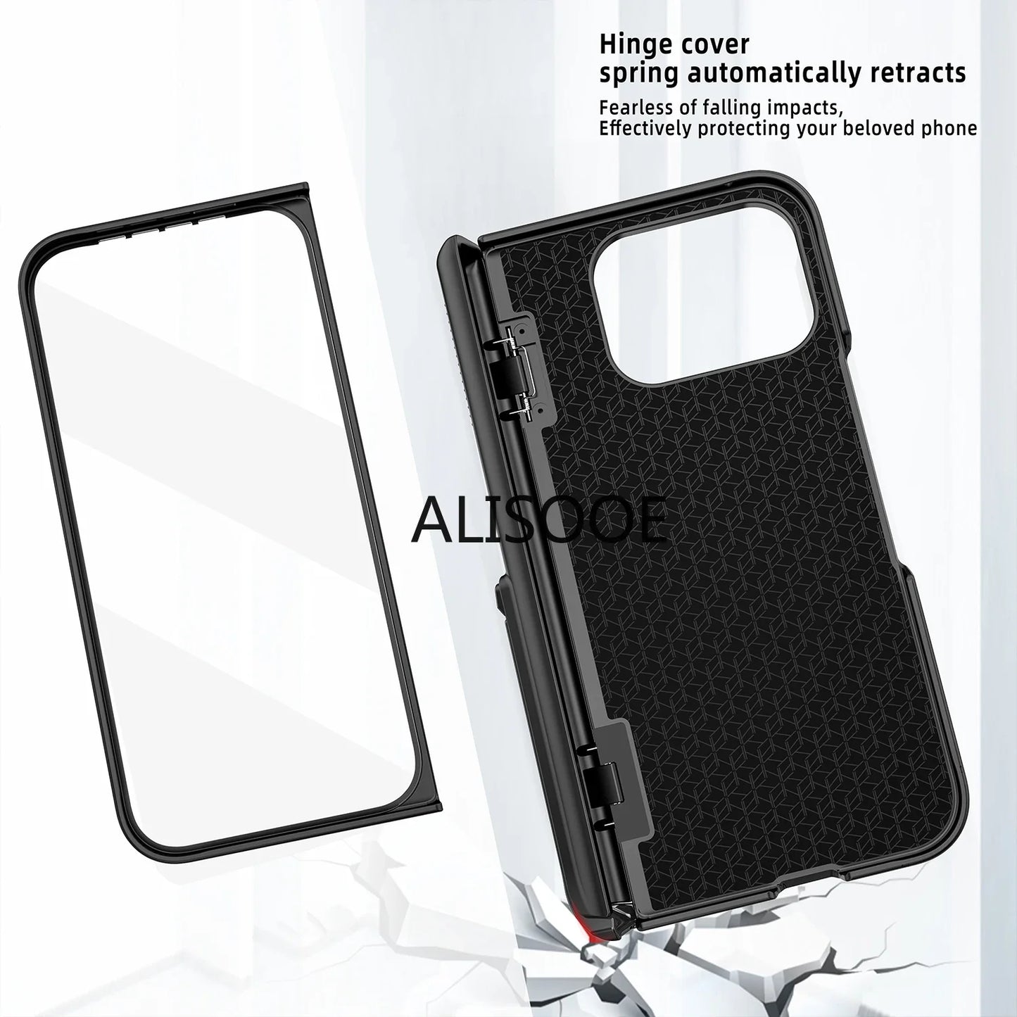 HingeShield Max Google Pixel 9 Pro Fold Case with Invisible Stand & Full Coverage