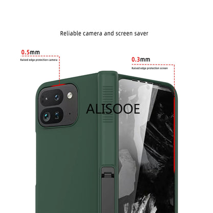 HingeShield Max Google Pixel 9 Pro Fold Case with Invisible Stand & Full Coverage