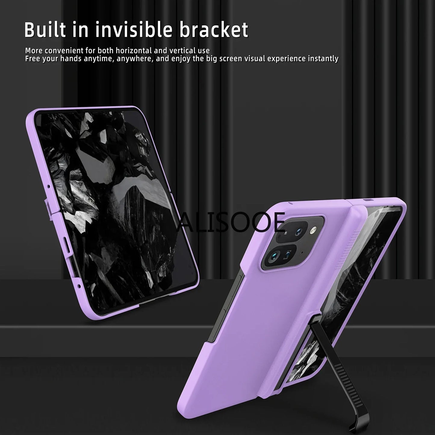 HingeShield Max Google Pixel 9 Pro Fold Case with Invisible Stand & Full Coverage