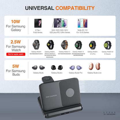 PowerDock™ Fast Wireless Charging Station