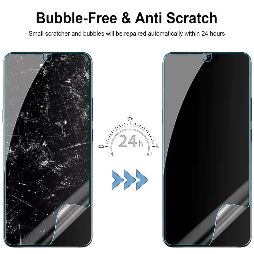 AquaGuard Galaxy Z Flip 7, 6, 5 & 4 9-in-1 Hydrogel Full Screen Protector Set