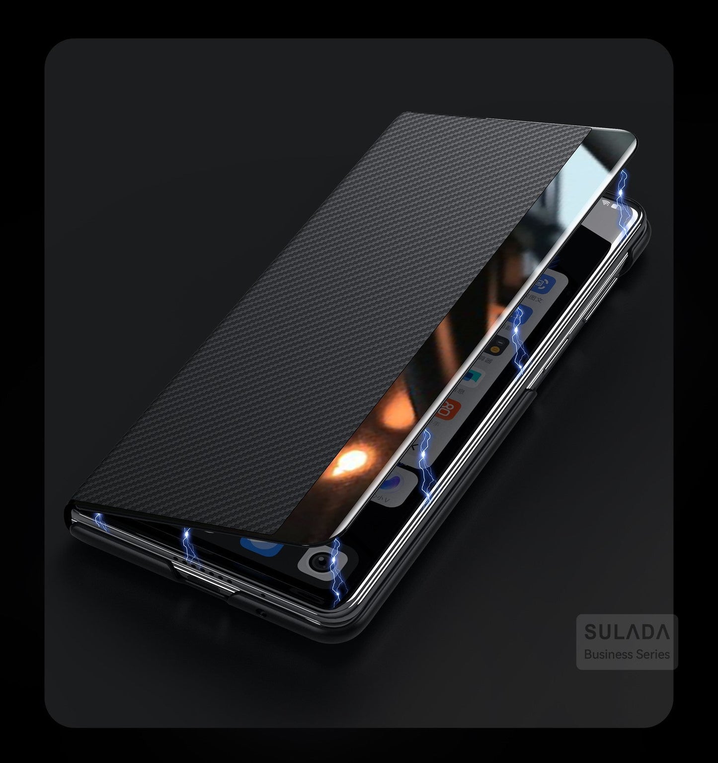 CarbonVault™ MagSafe Wallet Case for Samsung Galaxy Z Fold 7 / 6 / 5 / 4